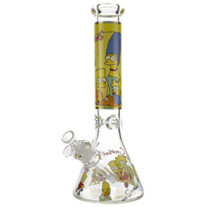 The Simpsons Family Portrait Glass Beaker