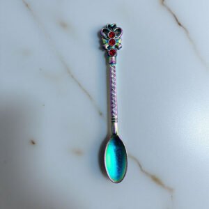 elegant mini spoon for desserts and spices