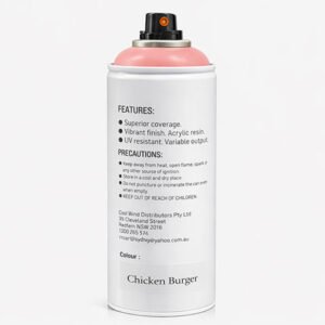 Chicken Burger Spray Paint